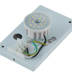 Utendørs LED-vegglampe Severina, stål