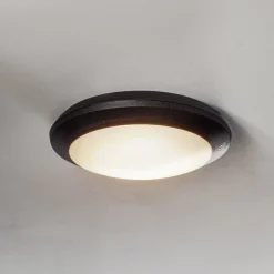 Utendørs LED-vegglampe Umberta svart, CCT