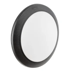 Utendørs LED-vegglampe Umberta svart, CCT