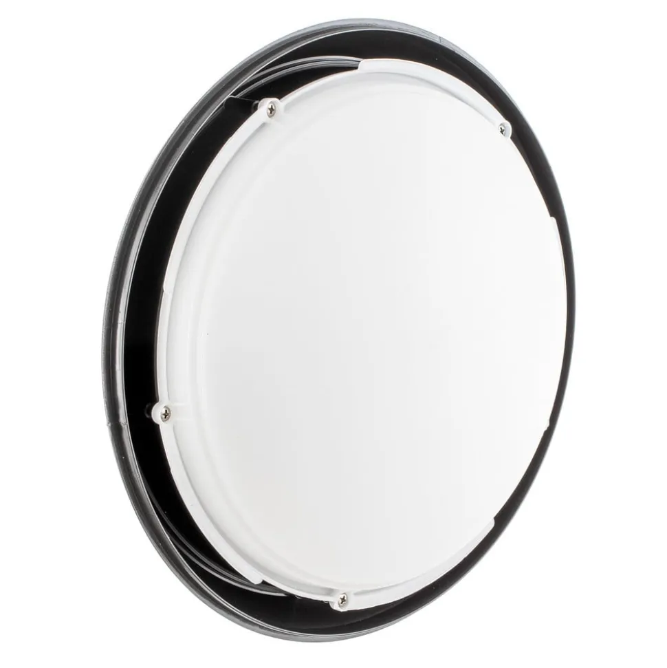 Utendørs LED-vegglampe Umberta svart, CCT