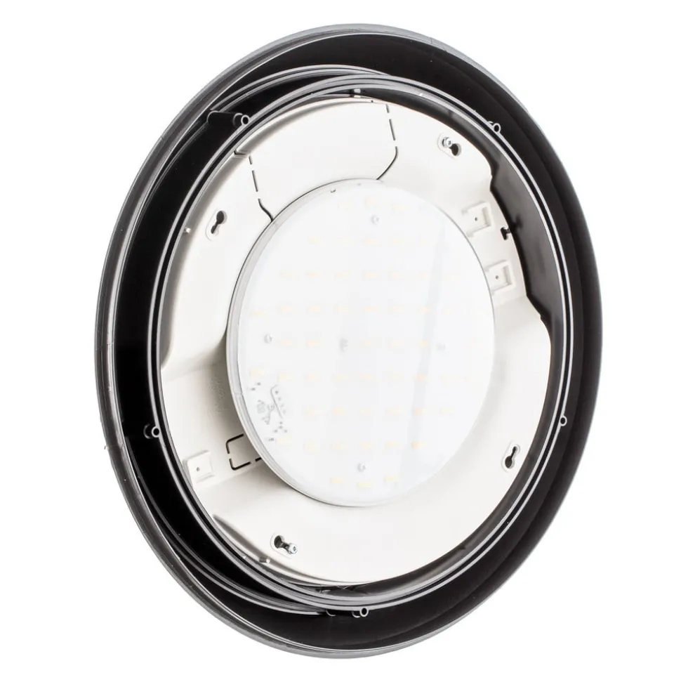 Utendørs LED-vegglampe Umberta svart, CCT