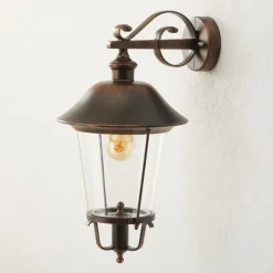 Utendørs MARIELLA vegglampe som lyser nedover