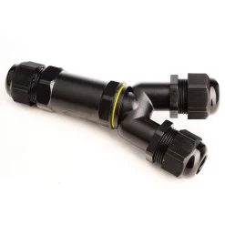 Utendørs multi-Y-kabelforb for 3 kabler, 4-14 mm