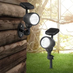 Utendørs solcellelampe Mawe