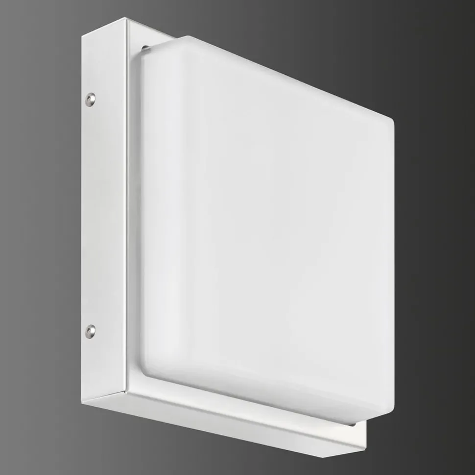 Utendørs vegglampe 046, bevegelsessensor, stål