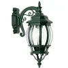 Utendørs vegglampe Andrew lanterne hengende, grønn
