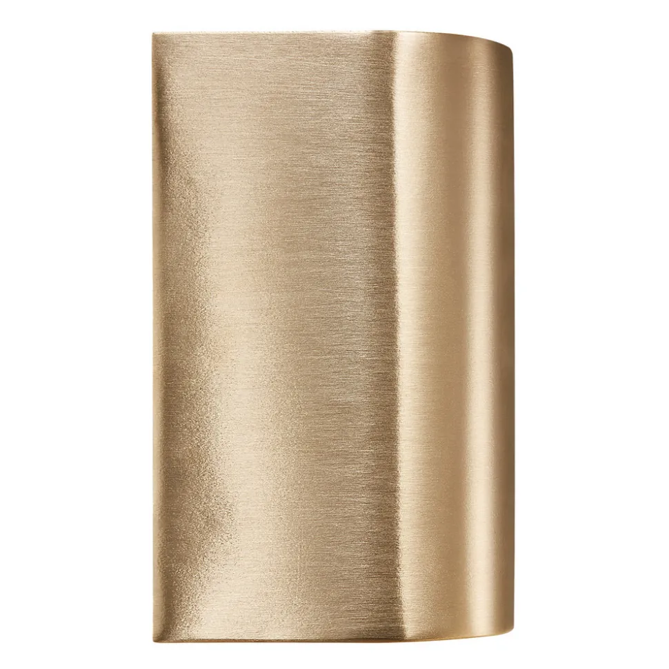 Utendørs vegglampe Canto Maxi 2, messing