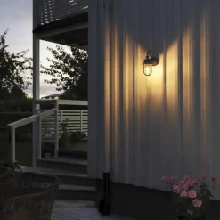 Utendørs vegglampe Cerignola rust