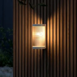 Utendørs vegglampe Coupar, sand