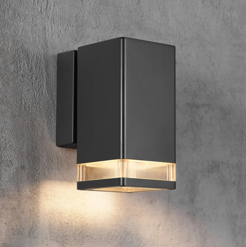 Utendørs vegglampe Elm i moderne kantform