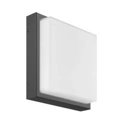 Utendørs vegglampe Ernest, grafitt, E27, bevegelsessensor