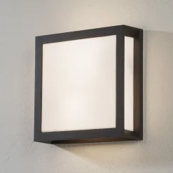 Utendørs vegglampe Henry, antrasitt, IP44