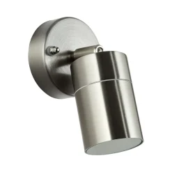 Utendørs vegglampe Jandy nedfellbar rustfritt stål, metall