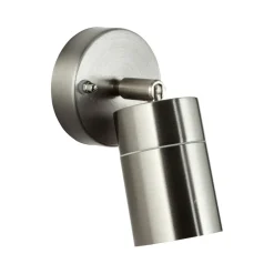 Utendørs vegglampe Jandy nedfellbar rustfritt stål, metall