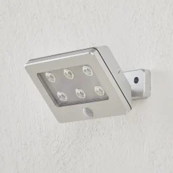 Utendørs vegglampe Kollig, sensor, batteridrevet