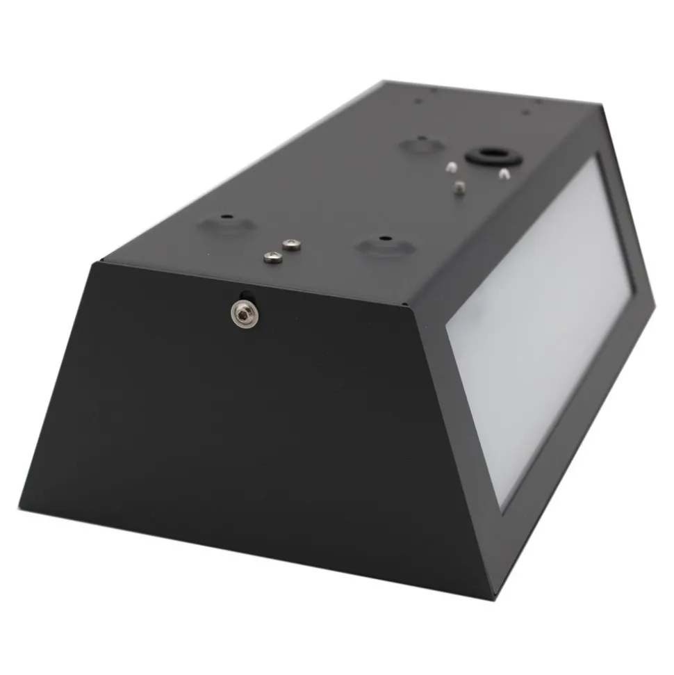 Utendørs vegglampe Long med sensor