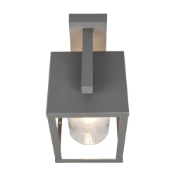 Utendørs vegglampe Lunga med bevegelsessensor