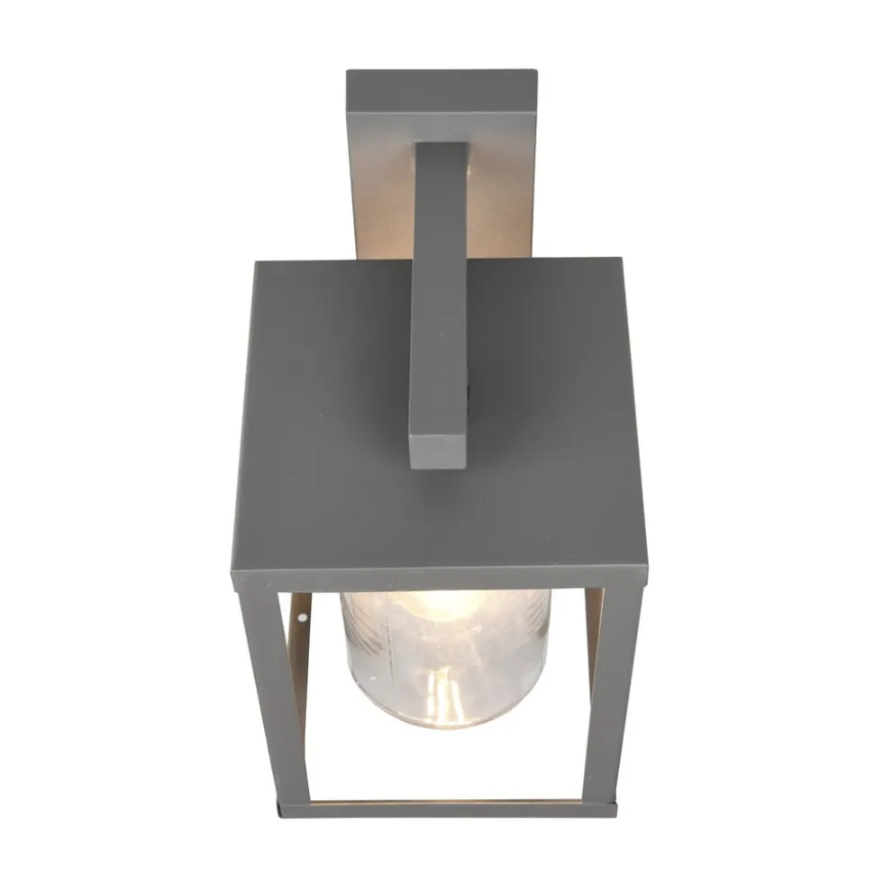 Utendørs vegglampe Lunga med bevegelsessensor