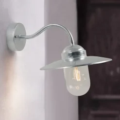 Utendørs vegglampe Luxembourg galvanisert - IP54