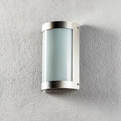 Utendørs vegglampe Marco3 i stål