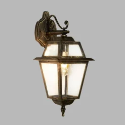 Utendørs vegglampe New Orleans, nedovervent lykt