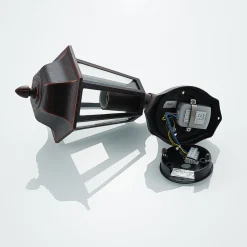 Utendørs vegglampe Noor med bevegelsessensor