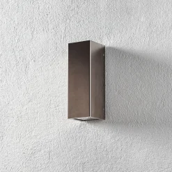 Utendørs vegglampe Senta, stål