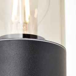 Utendørs vegglampe Sergioro, 2 lyskilder m sensor