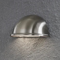 Utendørs vegglampe Torino E14, stål