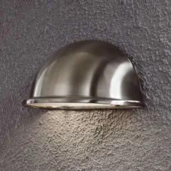Utendørs vegglampe Torino E14, stål