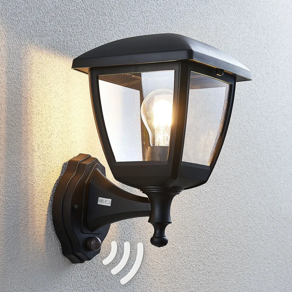 Utendørs vegglykt Acelya med bevegelsessensor