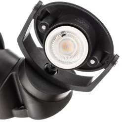 Utespot Minitommy, 2 lyskilder, CCT, svart/frost