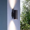 Utevegglampe Achernar 2 lysk. up/down gråsvart
