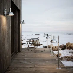 Uteveilampe Arki krom, saltvannsresistent