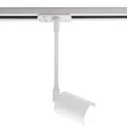 Utforsk spotlight for skinnesystem, hvit