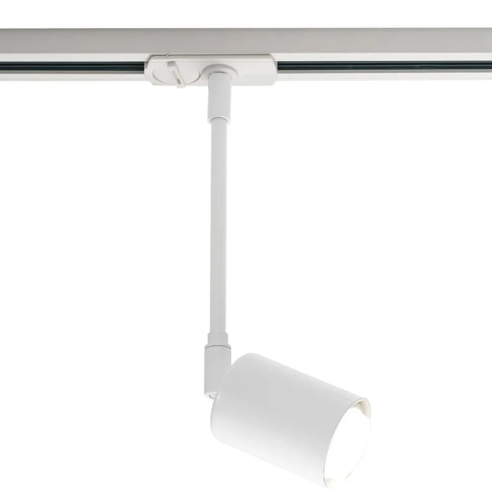 Utforsk spotlight for skinnesystem, hvit