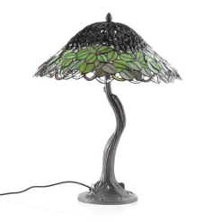 Uvanlig bordlampe Jamaica, Tiffany-stil