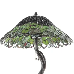 Uvanlig bordlampe Jamaica, Tiffany-stil