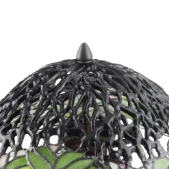 Uvanlig bordlampe Jamaica, Tiffany-stil