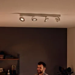 Varm belysning - LED takspot Clockwork