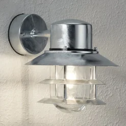 Varmgalvanisert BLOKHUS hengende vegglampe