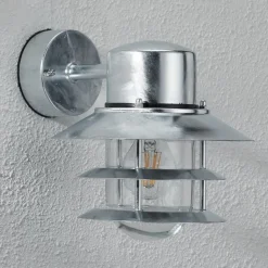 Varmgalvanisert BLOKHUS hengende vegglampe