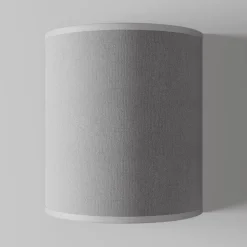 Vegglampe Alice med grå skjerm