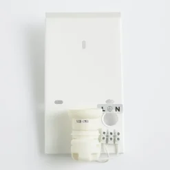 Vegglampe Alice med grå skjerm