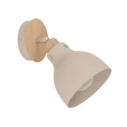 Vegglampe Arrecife sand/treutseende