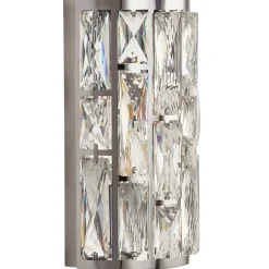 Vegglampe Bijou med krystaller