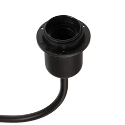 Vegglampe Chicago med skjerm i lin