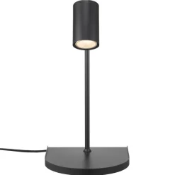 Vegglampe Cody, med hylle og USB-port, svart