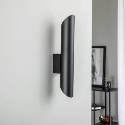 Vegglampe Eye Cut, svart