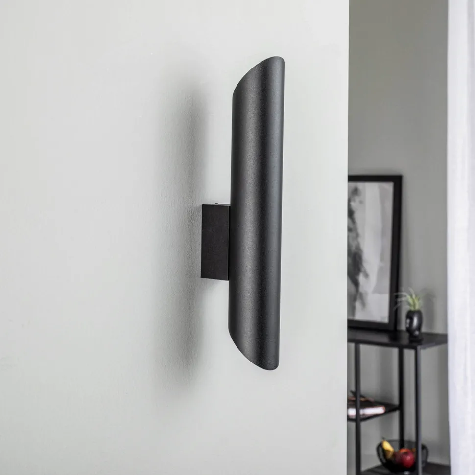 Vegglampe Eye Cut, svart